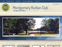 Tablet Screenshot of montgomeryruritanclub.com
